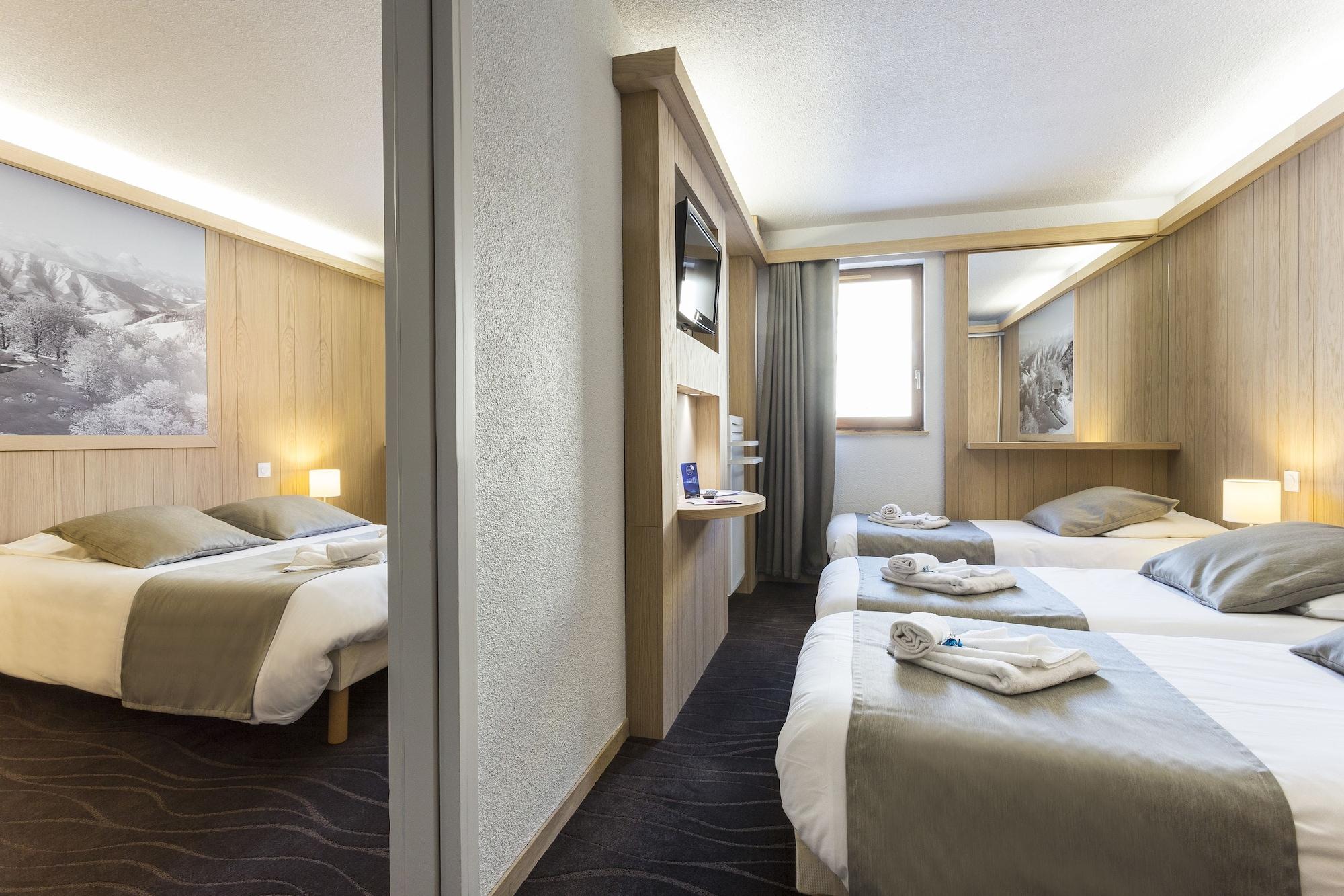 Hotel Club Mmv Les Bergers **** Alpe d'Huez Dış mekan fotoğraf