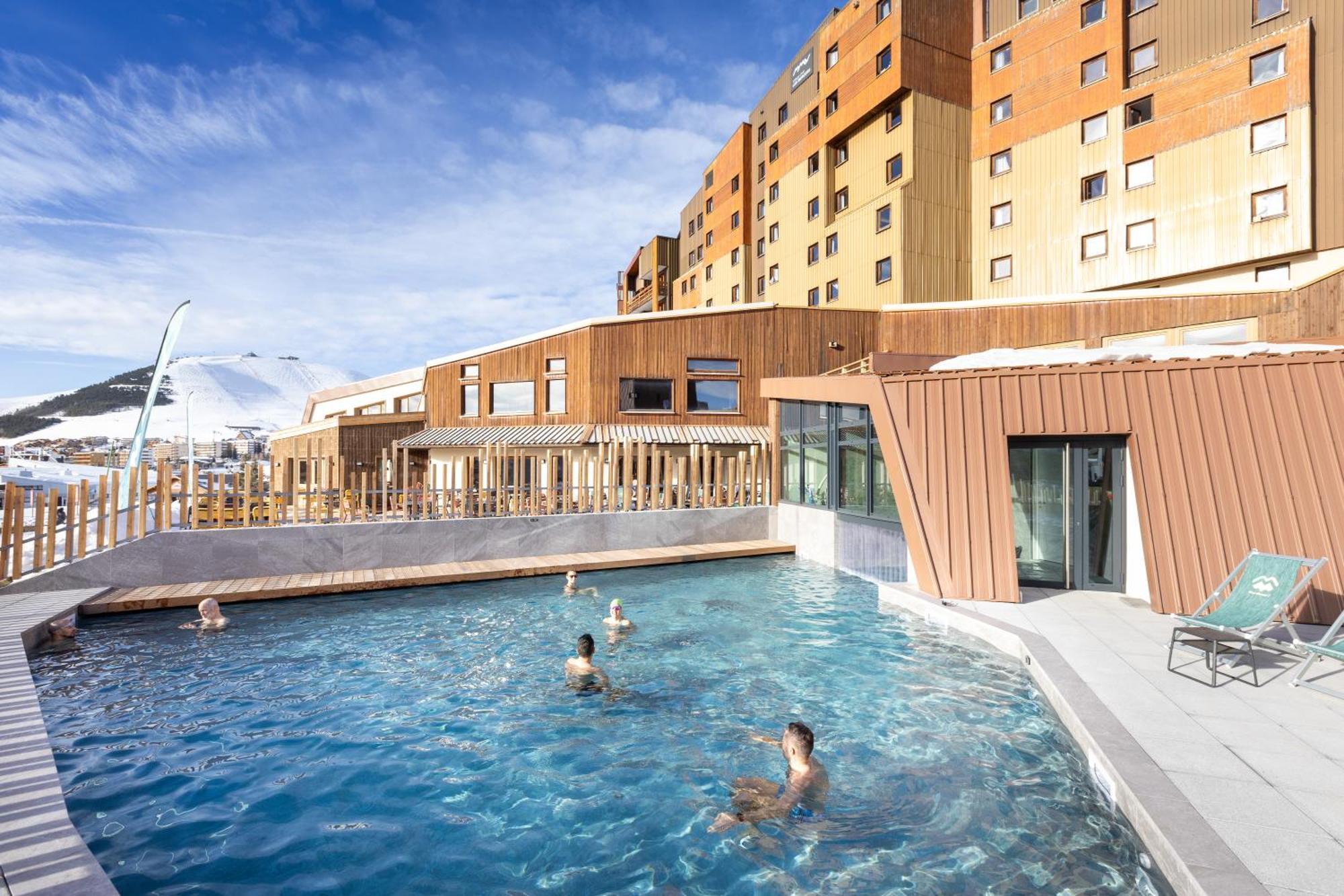Hotel Club Mmv Les Bergers **** Alpe d'Huez Dış mekan fotoğraf